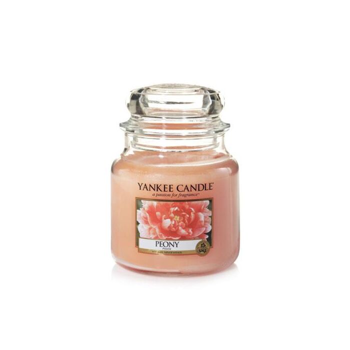 Yankee Candle Peony Medium Jar-1